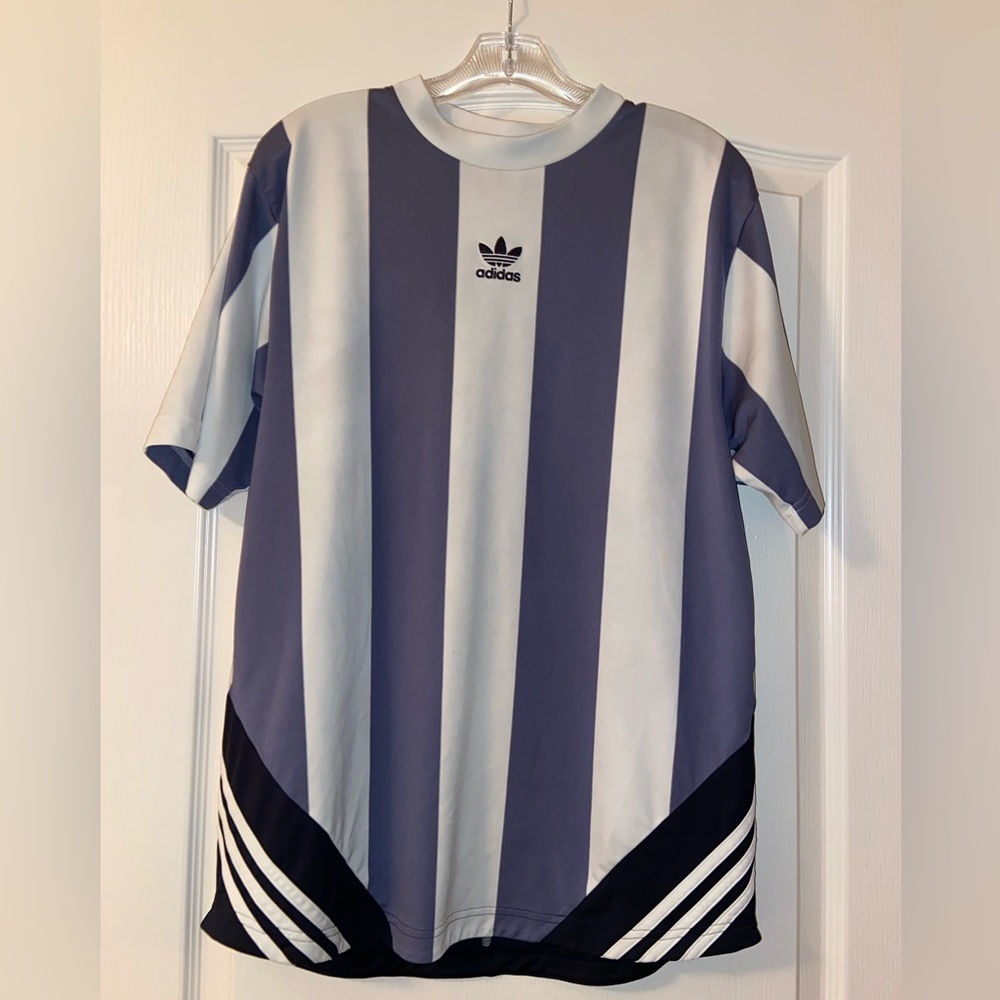 Adidas vintage goalie short sleeve shirt